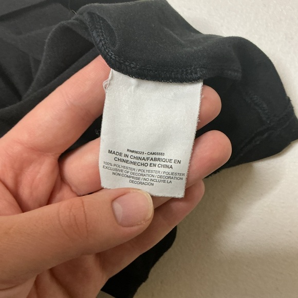 Nike Dri-FIT Boys Medium Black Graphic Tee Can’t Pause My Game - Picture 5 of 5